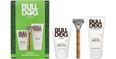 Pack cuidado facial y afeitado Bulldog skincare for men