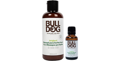 Champú y aceite para barba Bulldog skincare for men