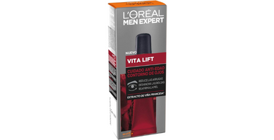 Contorno de ojos anti-edad L`Oreal men expert vita lift